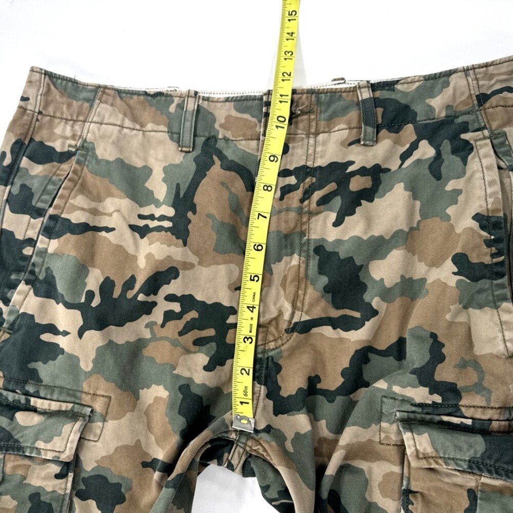 Levi's Camo Cargo Pants Green Military Tactical Army Hunting Mens 34x30 actual - Picture 8 of 14